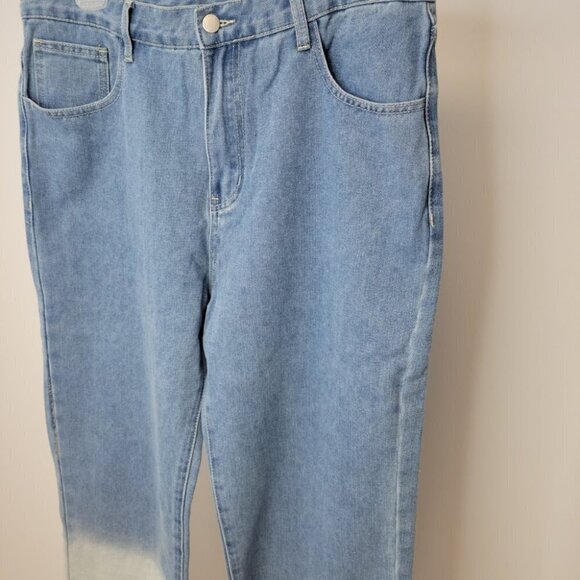 SHEIN Men's Ombre Straight Leg Jeans - Picture 4 of 5